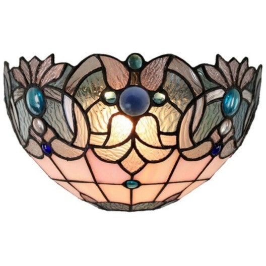 Gems Tiffany Stained Glass Wall Lamp