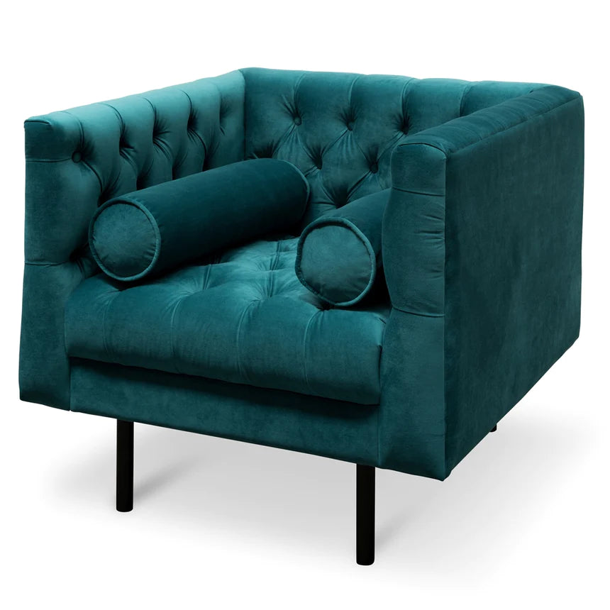 Gentle Glide Lounge Armchair - Blue