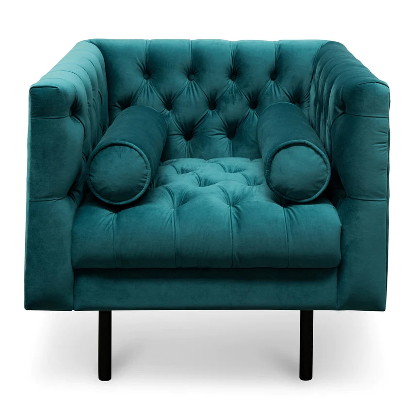 Gentle Glide Lounge Armchair - Blue