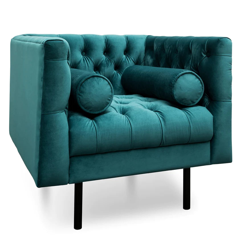 Gentle Glide Lounge Armchair - Blue