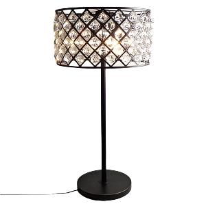 Glamorous Crystal Chandelier Table Lamp - 60cms