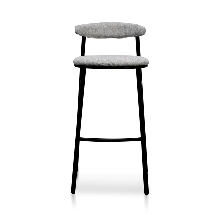 Glamour Grove Bar Stool - Silver Grey