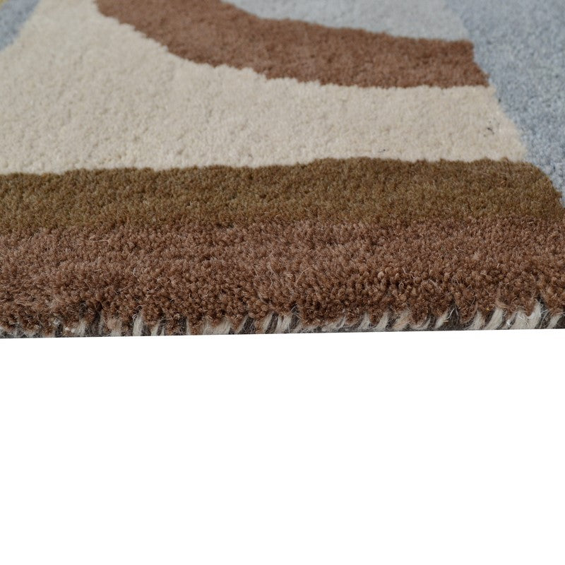 Glasco Modern Handmade Woolen Rug