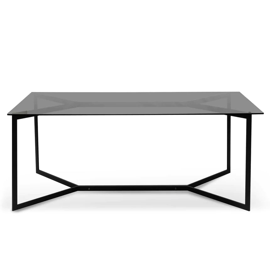 Glass Wonder Dining Table 190cms - Black