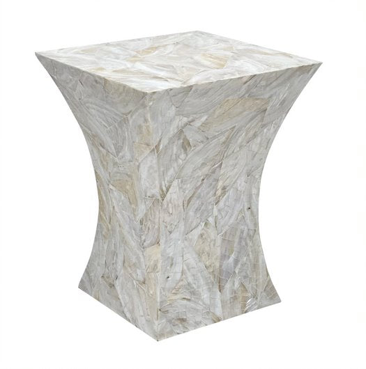 Gleeson Shimmering Pearl Side Table