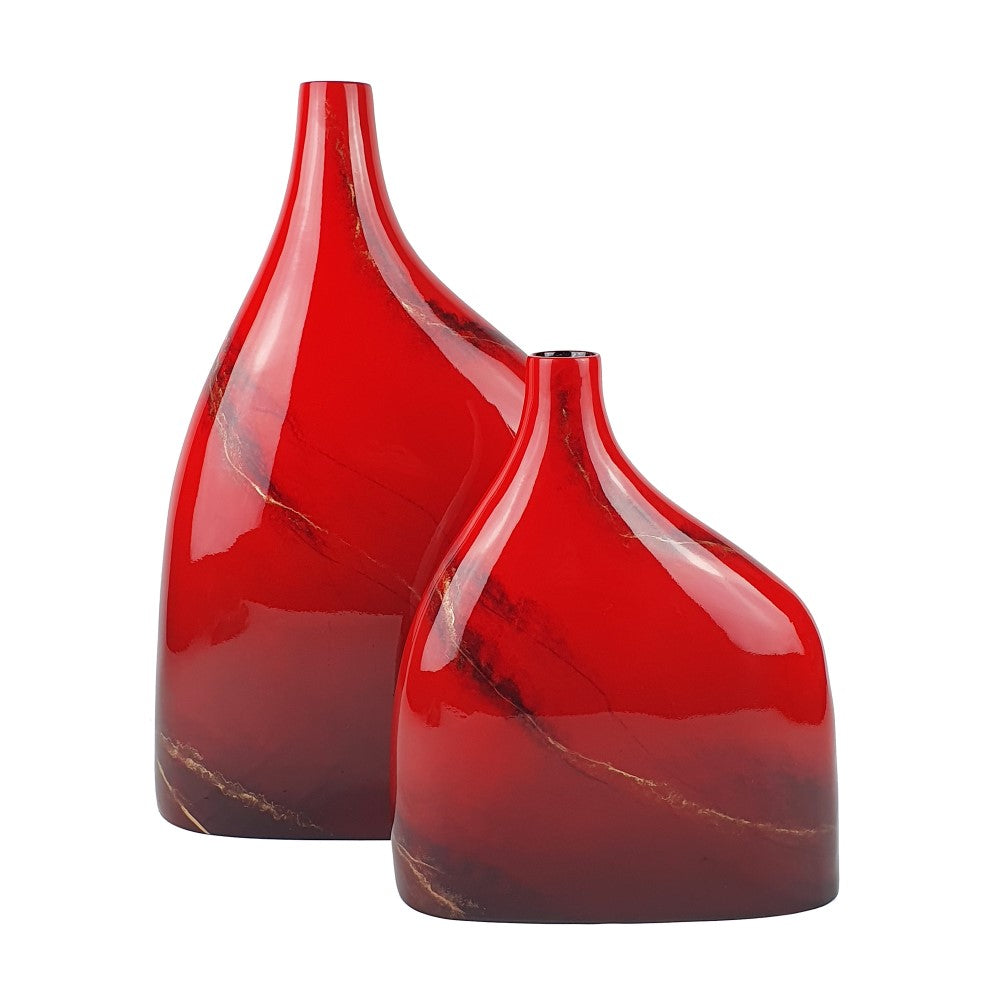 Glossy Mirage Rhombus Shaped Vase - (Available in 2 Sizes)