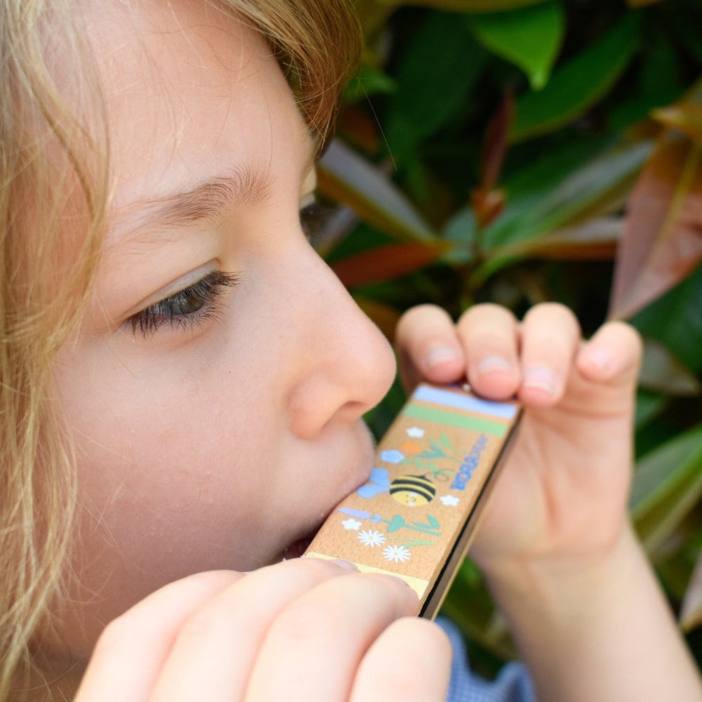 Golden Buzz - Musical Bee Harmonica Delight