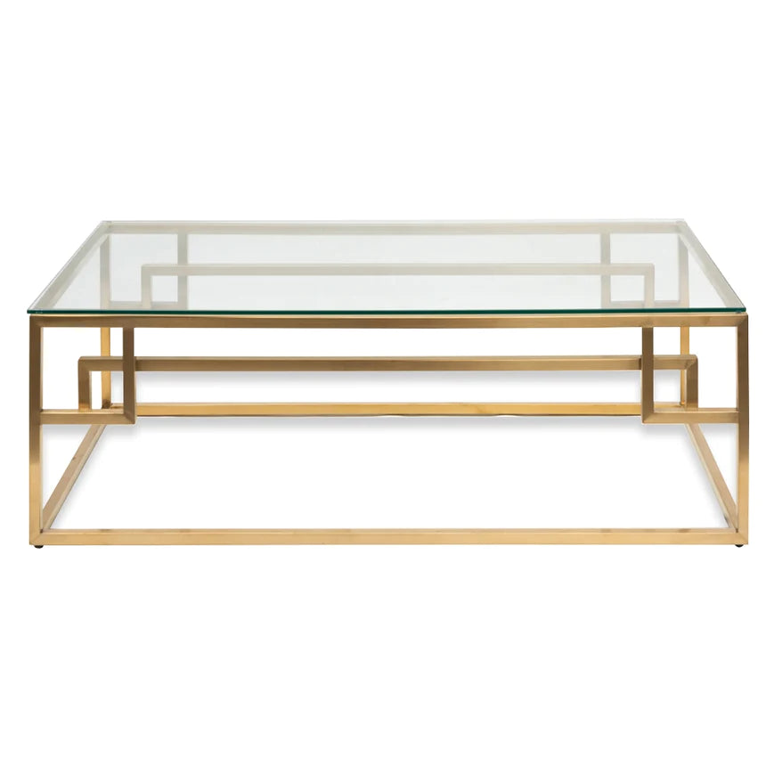 Golden Opulence Rectangular Coffee Table 120cms