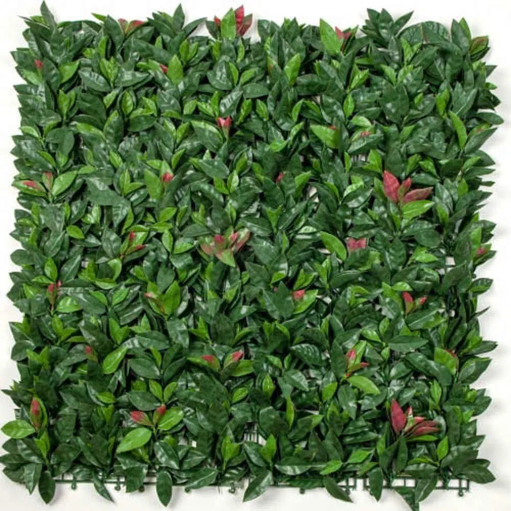 Green-Red UV Resistant Vertical Garden 1m X 1m