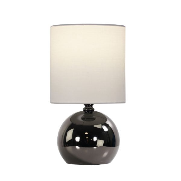 Gunmetal Finish ON / OFF Touch Lamp