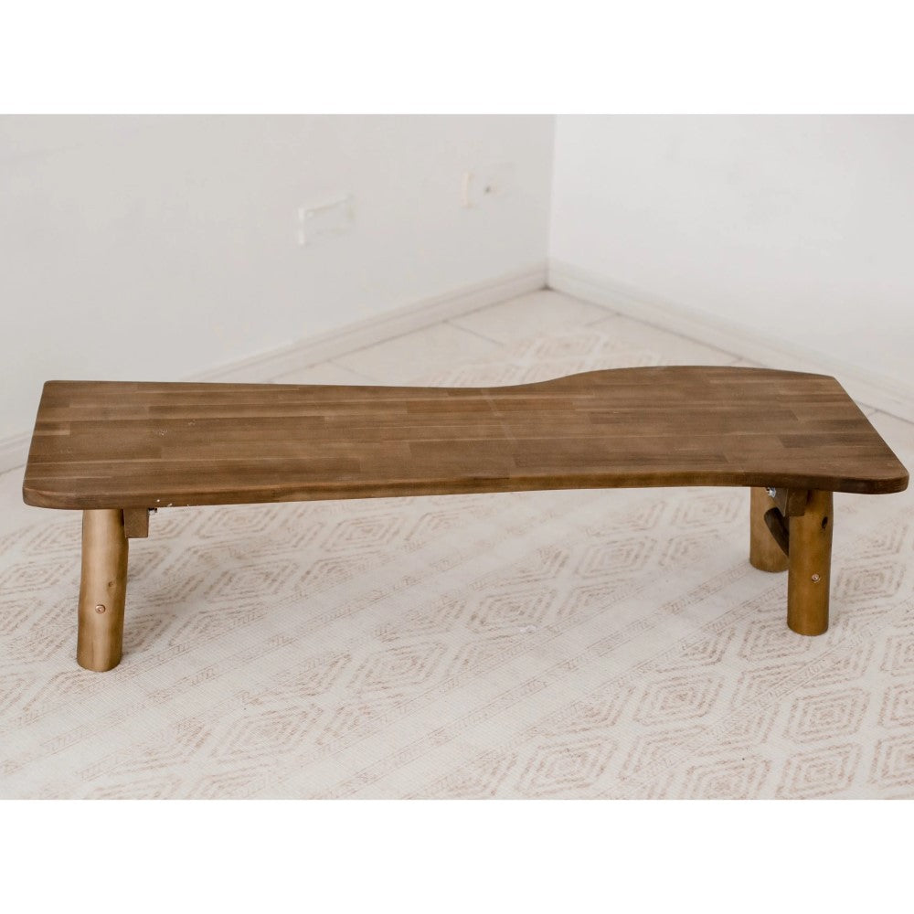 Hand Crafted Tree Benches - Set of 2