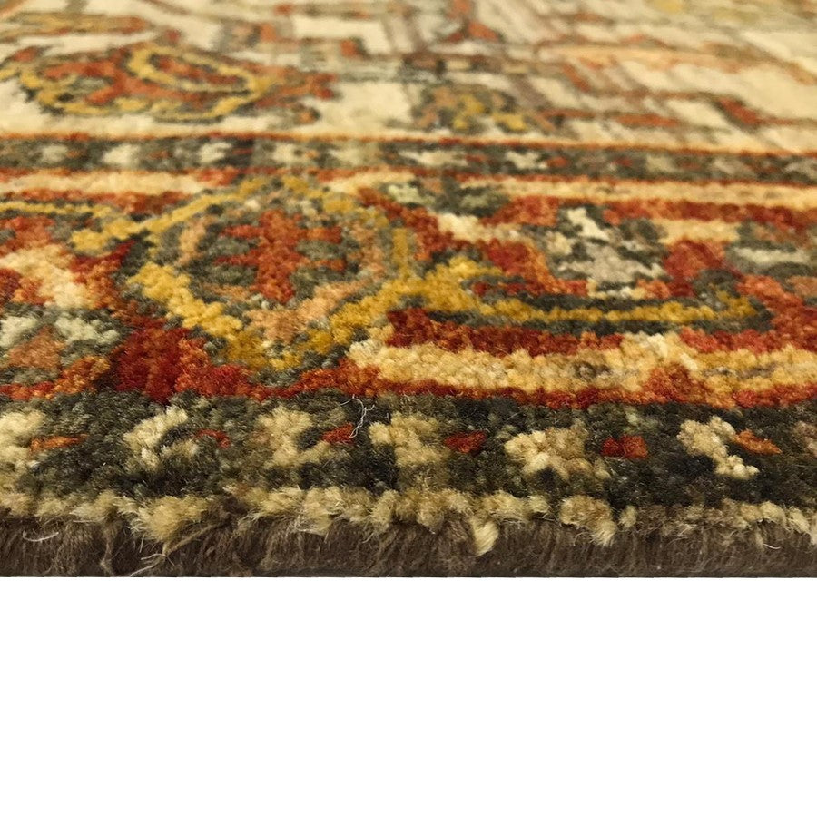 Hand Knotted Traditional Sherapi Wool Rug