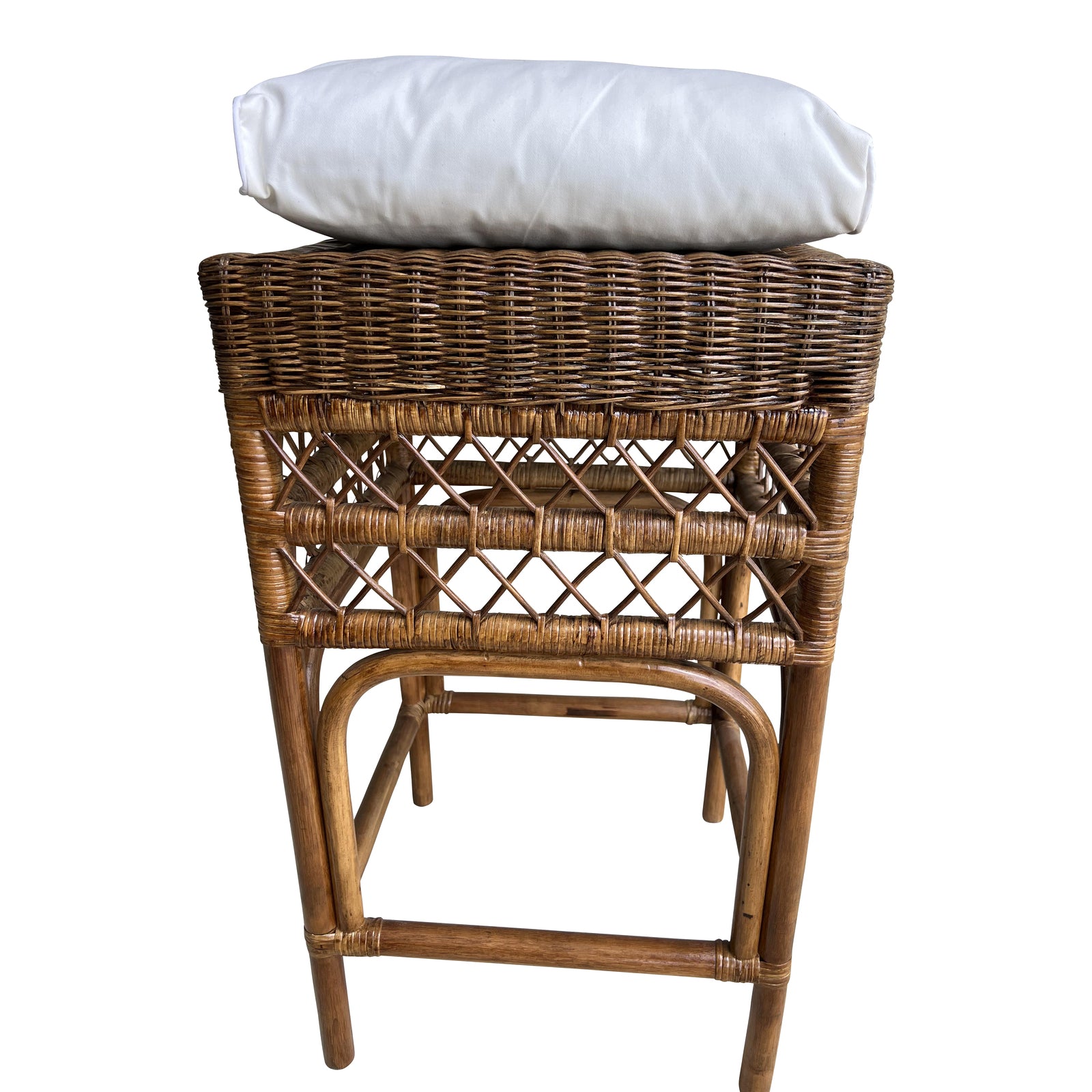 Hand Woven Plantation Barstool