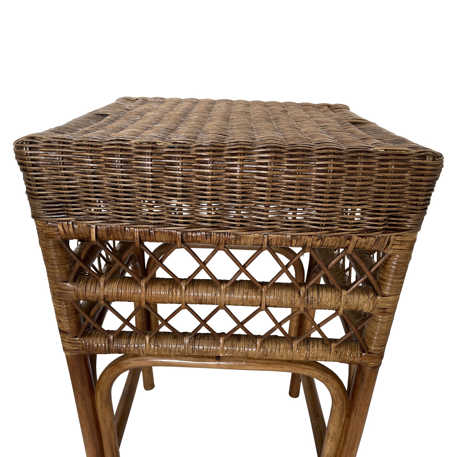 Hand Woven Plantation Barstool