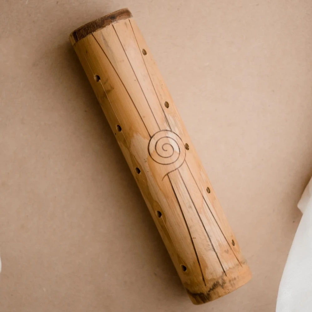 Handcrafted Bamboo Shaker Toy