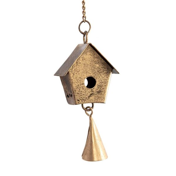 Handcrafted Hanging Arch Chime With Birds