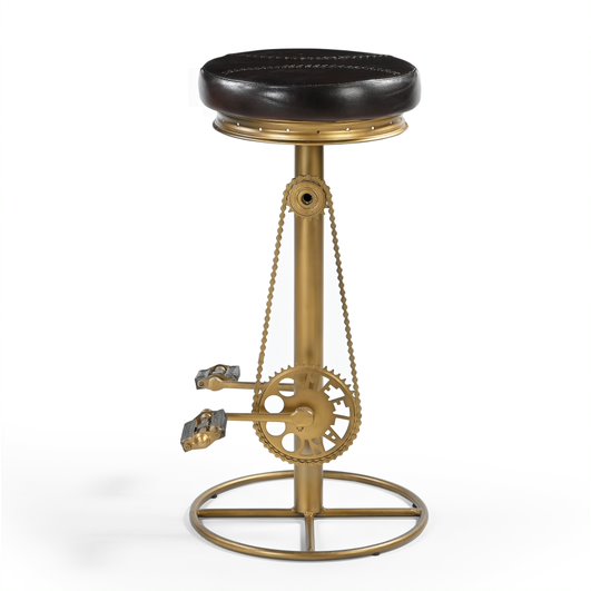 Handcrafted Industrial Chic Bicycle Stool