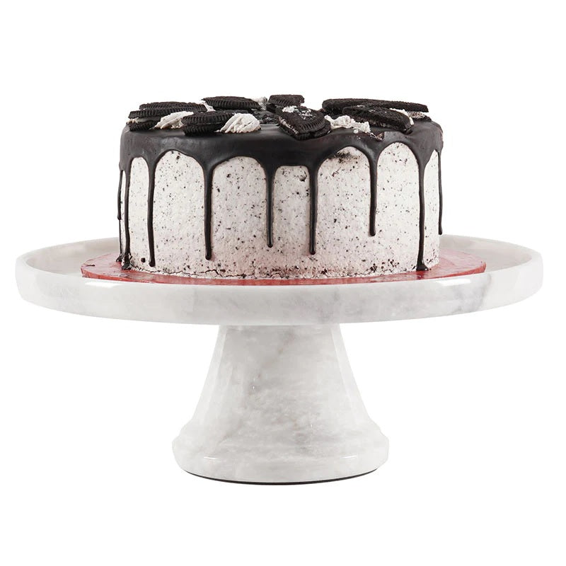 Handcrafted Marble Cake Stand (Available in 2 Colors)