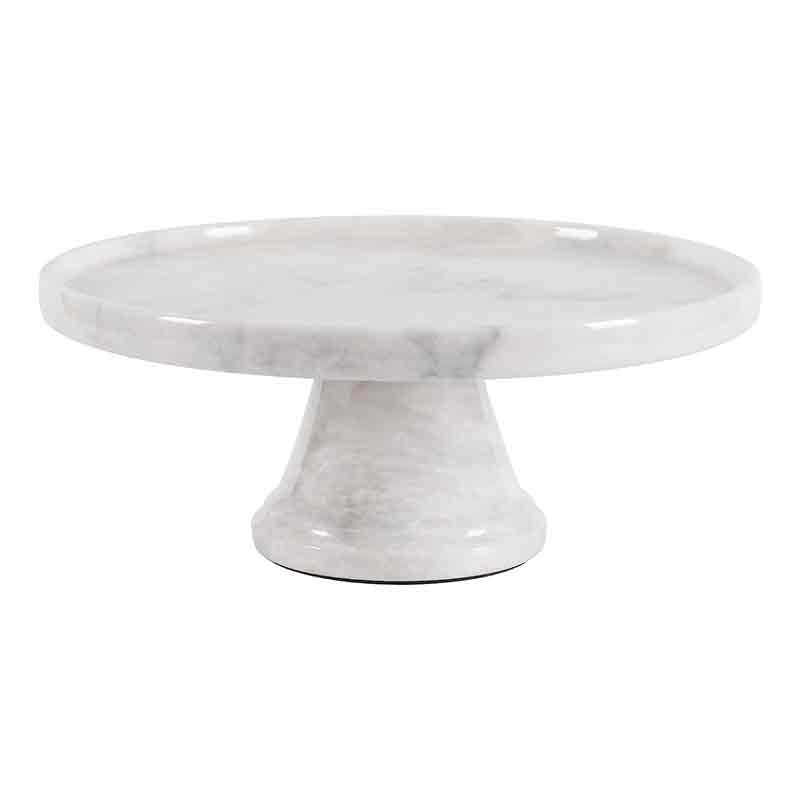 Handcrafted Marble Cake Stand (Available in 2 Colors)