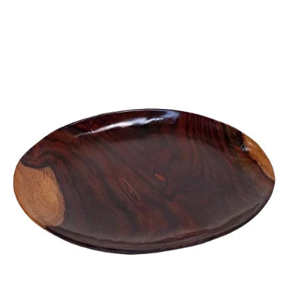 Handcrafted Rosewood Plate