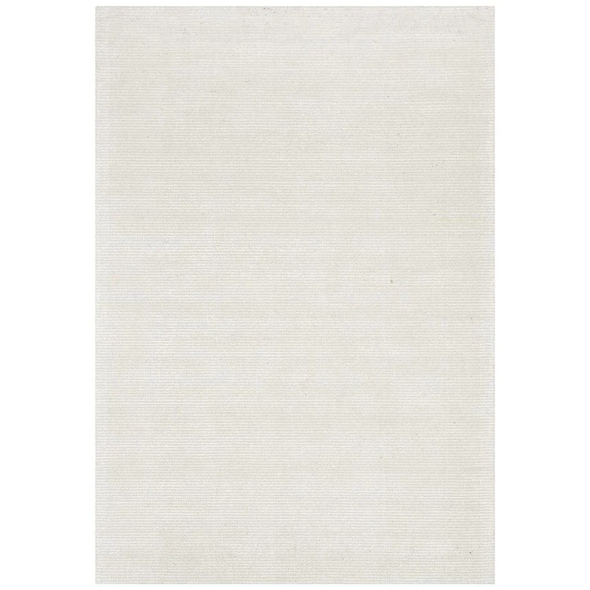 Handcrafted Textured Allure Ivory Rug - 225X155cms