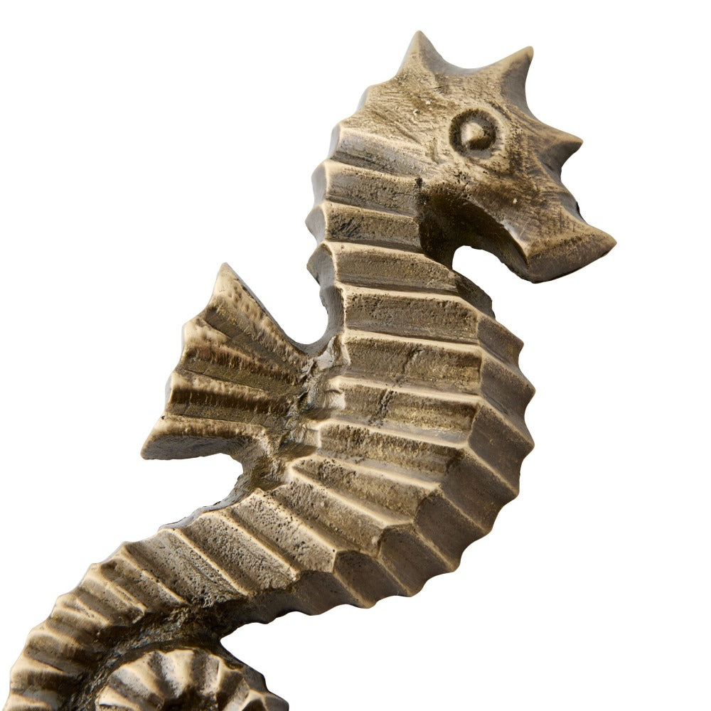 Handmade Brass Seahorse Wall Hook