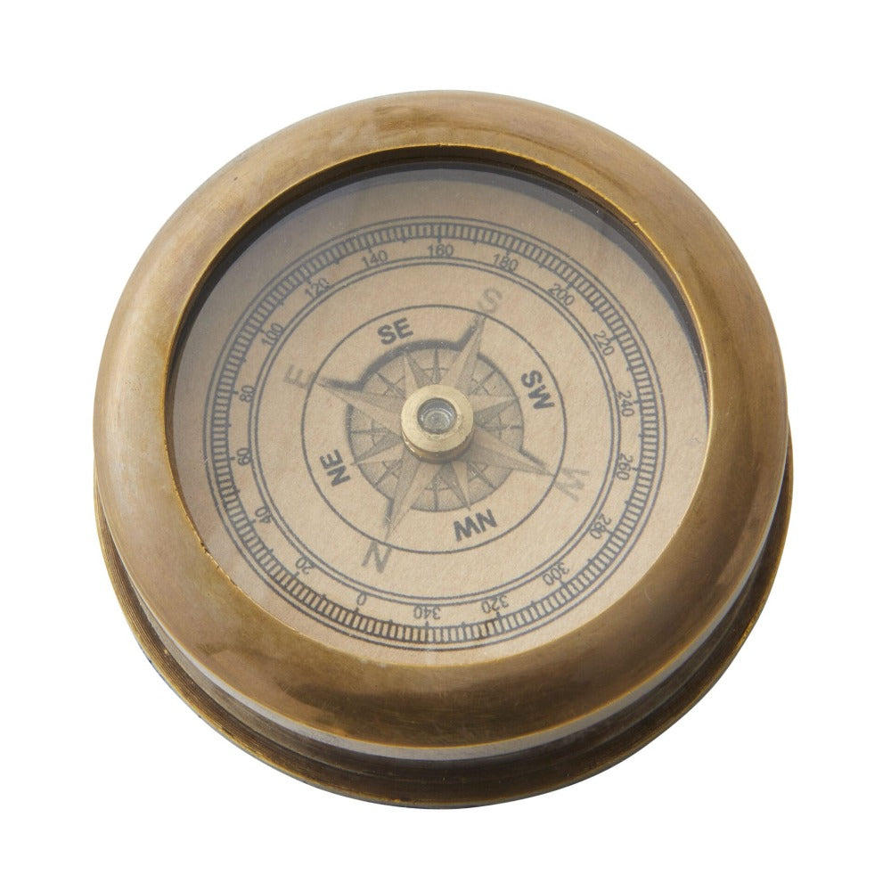 Handmade Compact Fitzroy’s Brass Compass