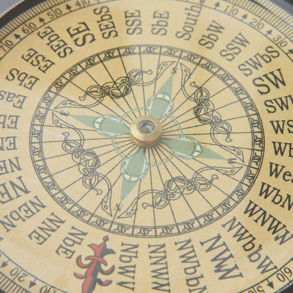 Handmade Flinders Precision Navigational Brass Compass