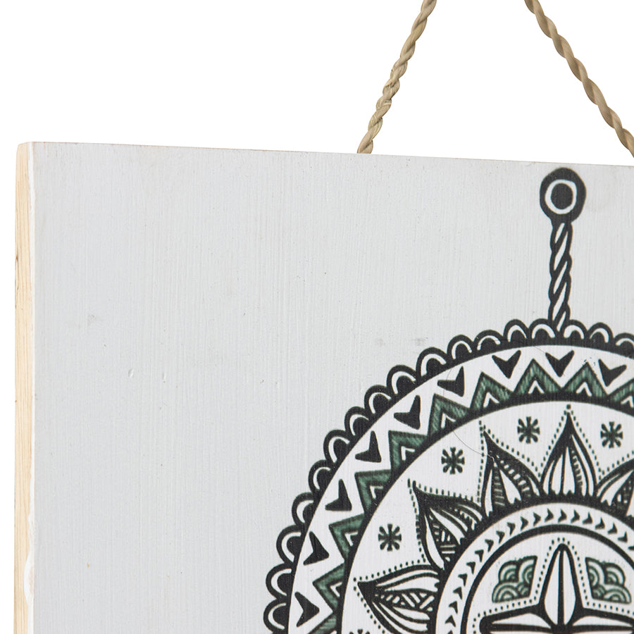 Handmade Monochrome Dream Catcher Wall Art