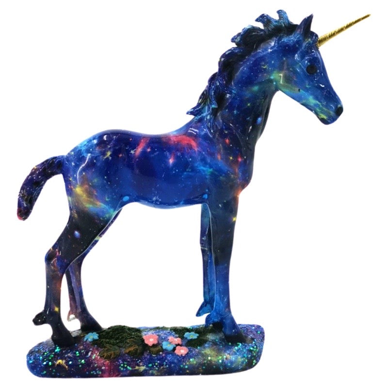 Handmade Stilus Australia Blue Unicorn - 21cms