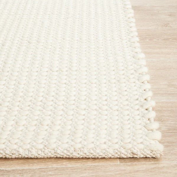 Handmade Wool Flat Weave Reversible Rug - 225 x 155cms