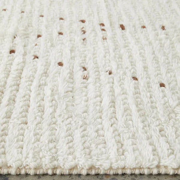 Handwoven Summit Orb Natural Rug - 330 x 240cms