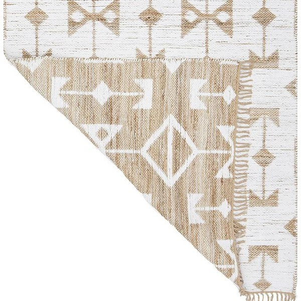 Handwoven Textured Bodhi Trudy Natural Rug - 225x155cms