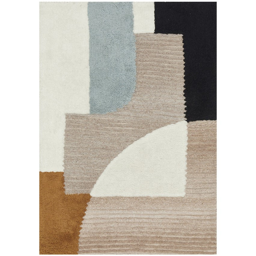 Handwoven Vibrant Summit Elroy Multi Rug - 225x155cms