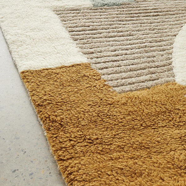 Handwoven Vibrant Summit Elroy Multi Rug - 225x155cms