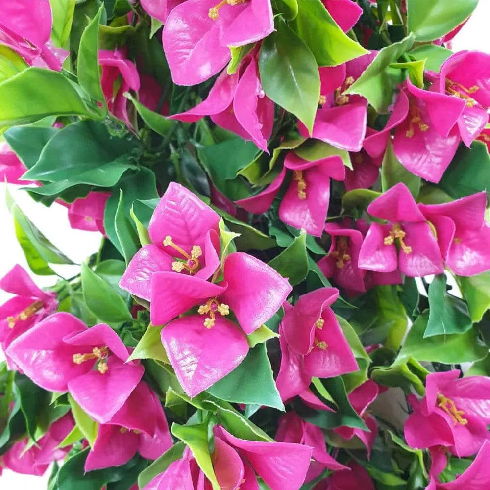 Hanging Artificial Bougainvillea Pink Plant 90cms