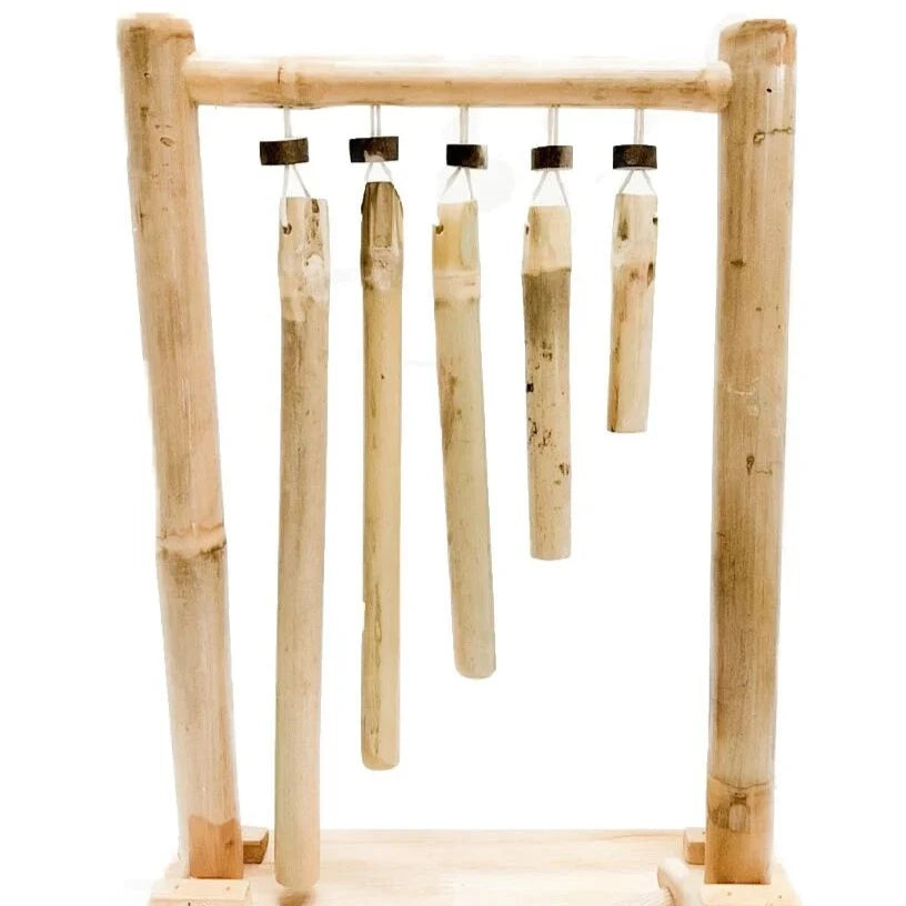 Hanging Natural Bamboo Xylophone