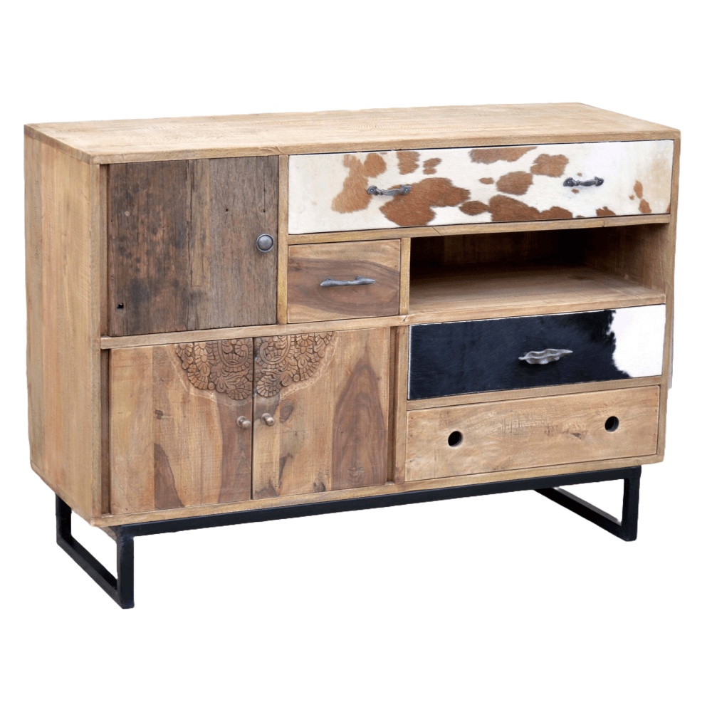 Hardwood Chest Of Drawers Sideboard