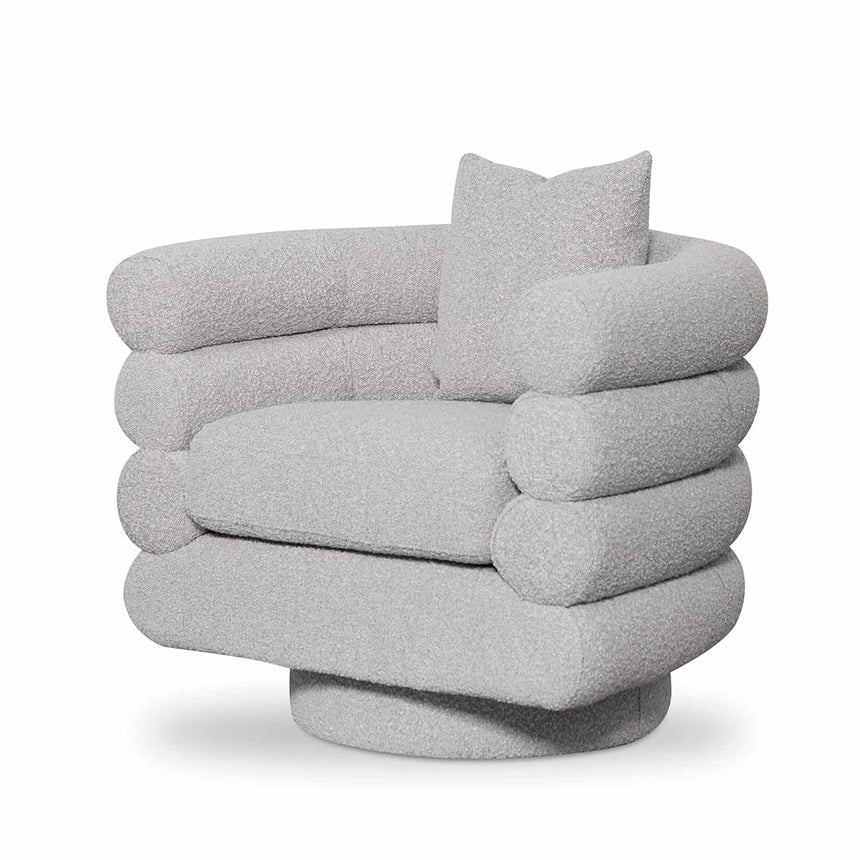 Harmony Hug Lounge Armchair - Ash Grey