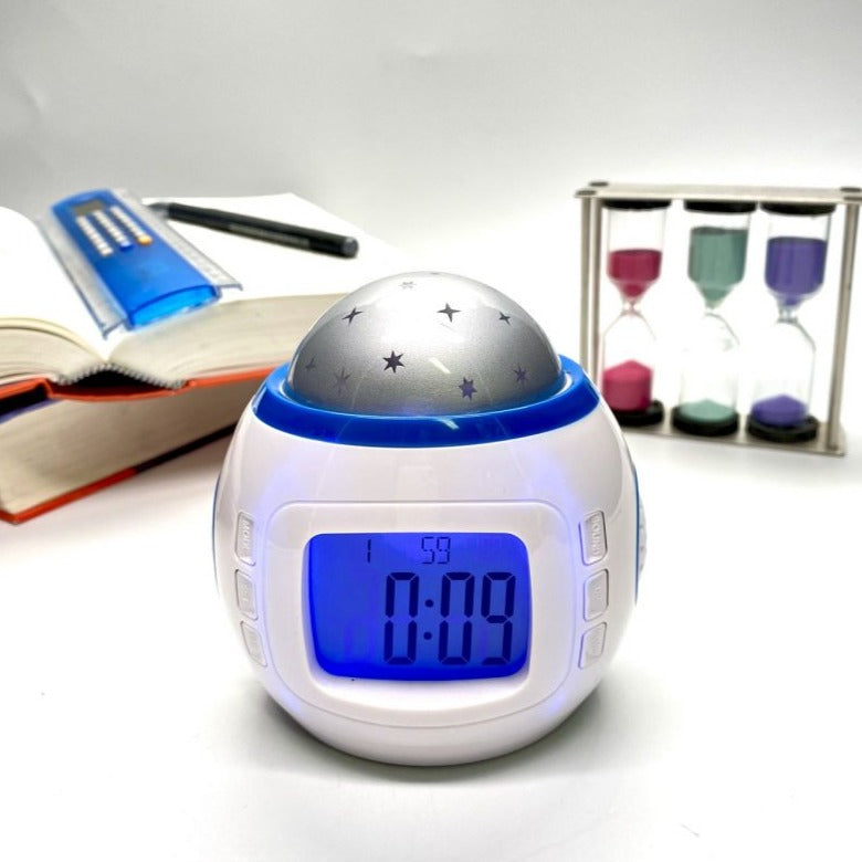 Harmony LCD Table Clock With Melody