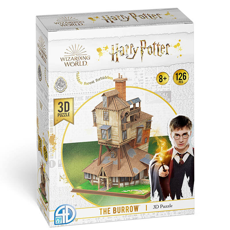 Harry Potter - The Burrow 126 Piece 3D Puzzle