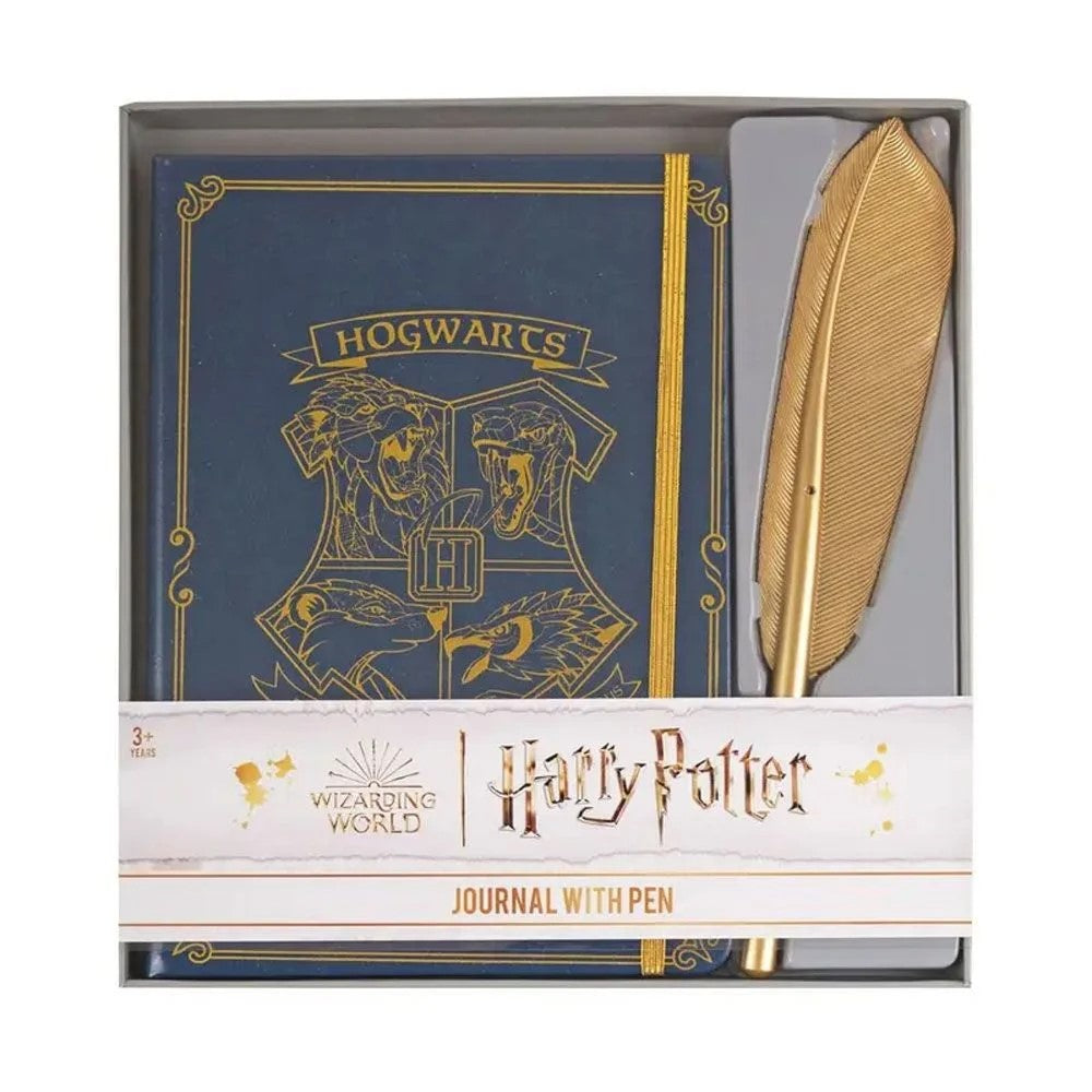 Harry Potter Hogwarts Journal & Feather Pen Set