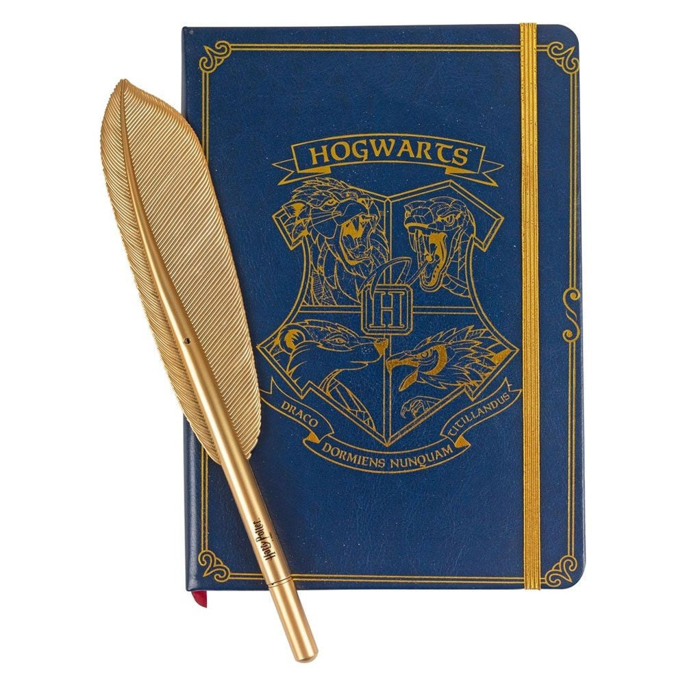 Harry Potter Hogwarts Journal & Feather Pen Set