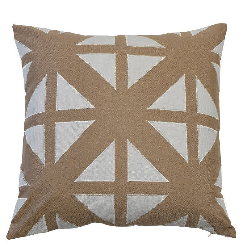 Havana 55x55cm Indoor/Outdoor Cushion Cover - Khaki