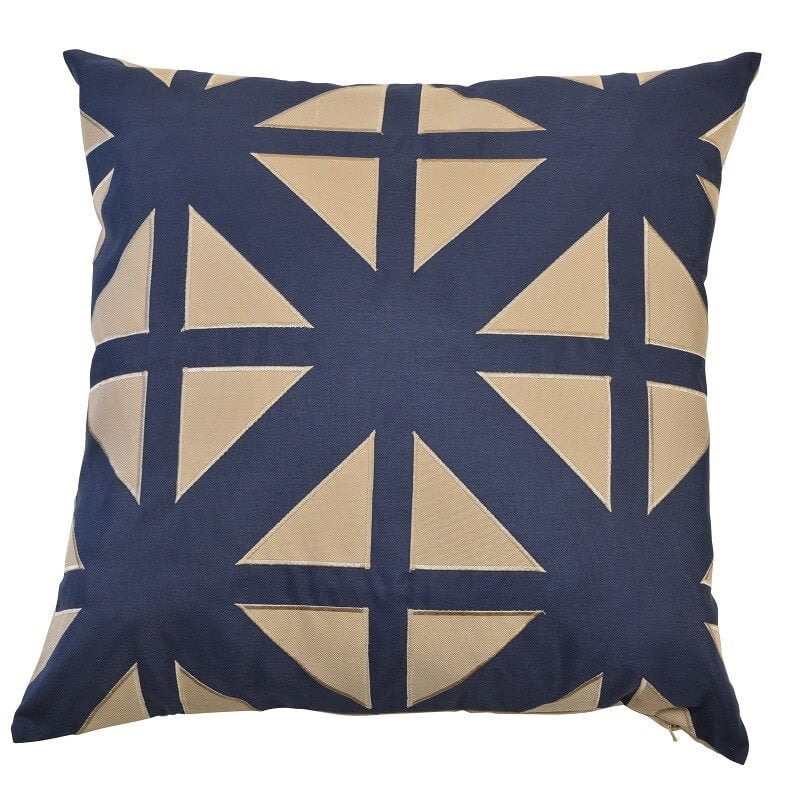 Havana 55x55cm Indoor/Outdoor Cushion Cover - Navy