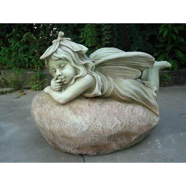 Heavenly Laying Fairy Garden Sculpture