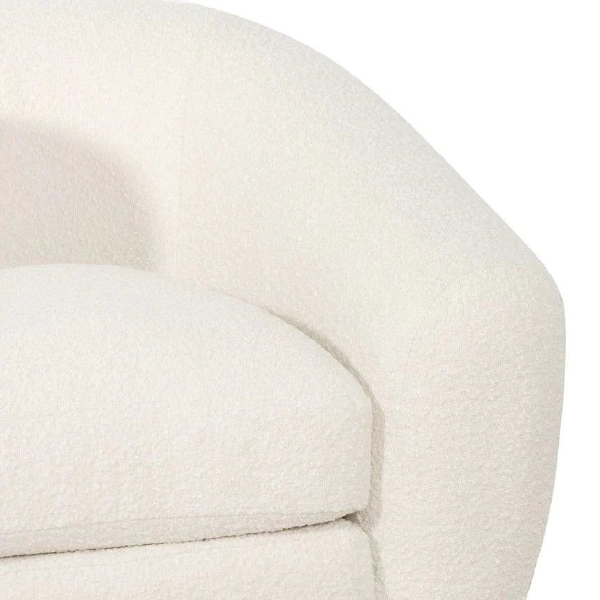 Heavenly Seating Lounge Armchair - Ivory White