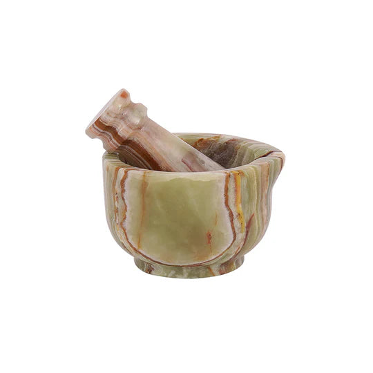 Heavy Mini Mortar & Pestle Set - Green