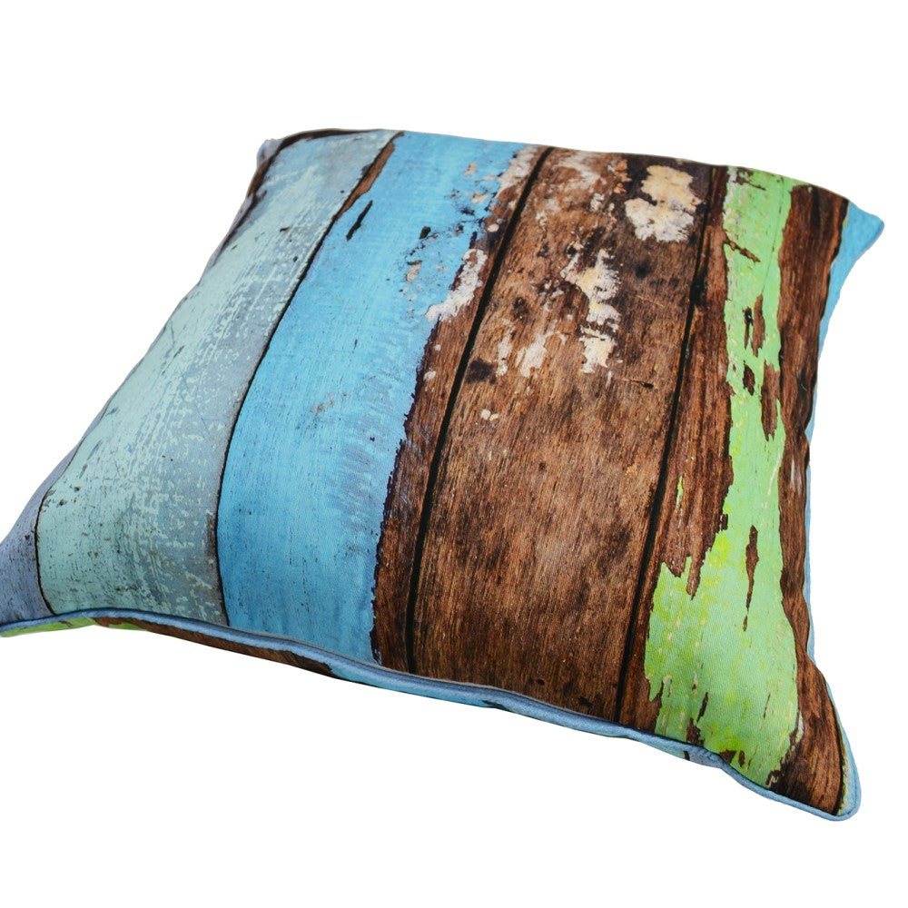 Plank Designer Cushion With Recycled Fill 45 X 45cms