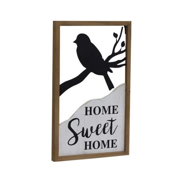 Home Sweet Home Bird Framed  Wall Decor